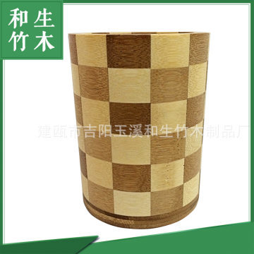 3001家居清新碳化筷子筒 竹制工艺与实用设计的完美结合